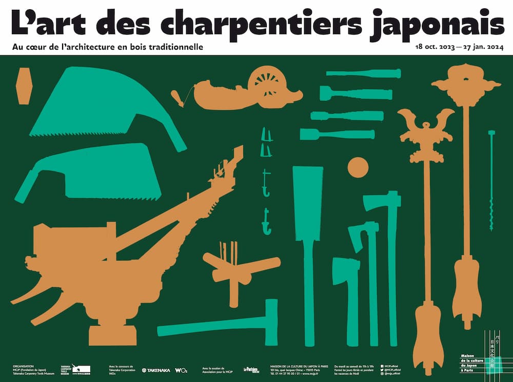 Ausstellung L’art des charpentiers japonais